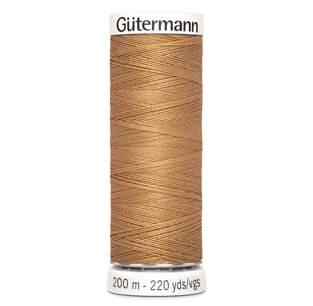 Нить Sew-All 200 м, Gutermann, 307 св.бежевая охра