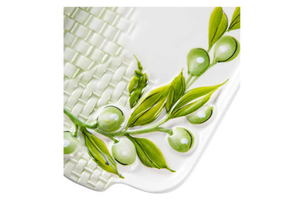 Блюдо 26х16см Edelweiss Оливки