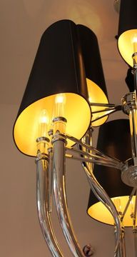 replica Brunilde 6 lamps (black)