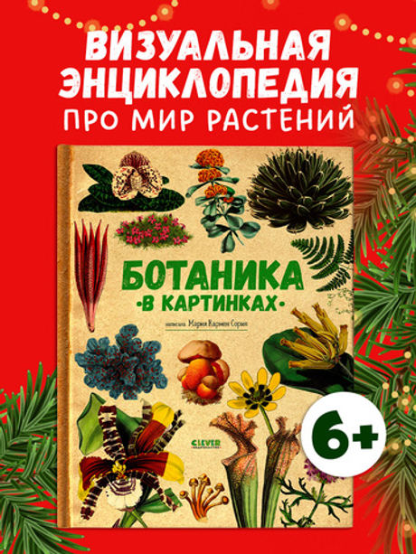 Удивительные энциклопедии. Ботаника в картинках