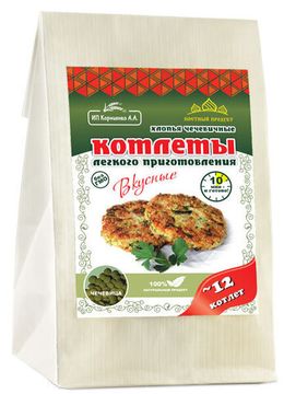 Котлеты чечевичные с асафетидой и специями  230г