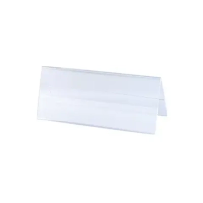 Табличка информационная, 210х80 мм (домик), настольная, двусторонняя, оргстекло