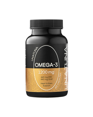 UNATUNA Omega-3 60%, 60 капсул