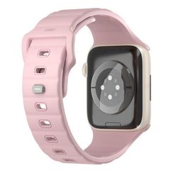 Ремешок Uniq Stride FKM Rubber для Apple Watch 38/41/40 мм Pale Pink (41MM-STRIPPNK)