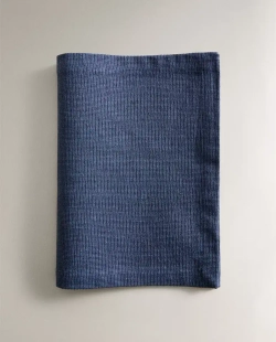 ZARA HOME ХЛОПКОВАЯ САЛФЕТКА В КЛЕТКУ, СИНИЙ