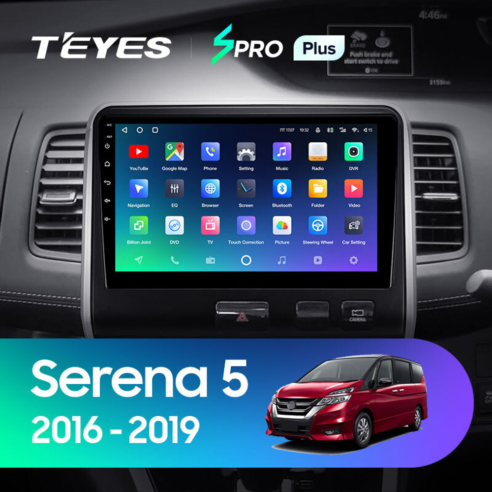 Teyes SPRO Plus 10,2" для Nissan Serena 5 2016-2019 (прав)