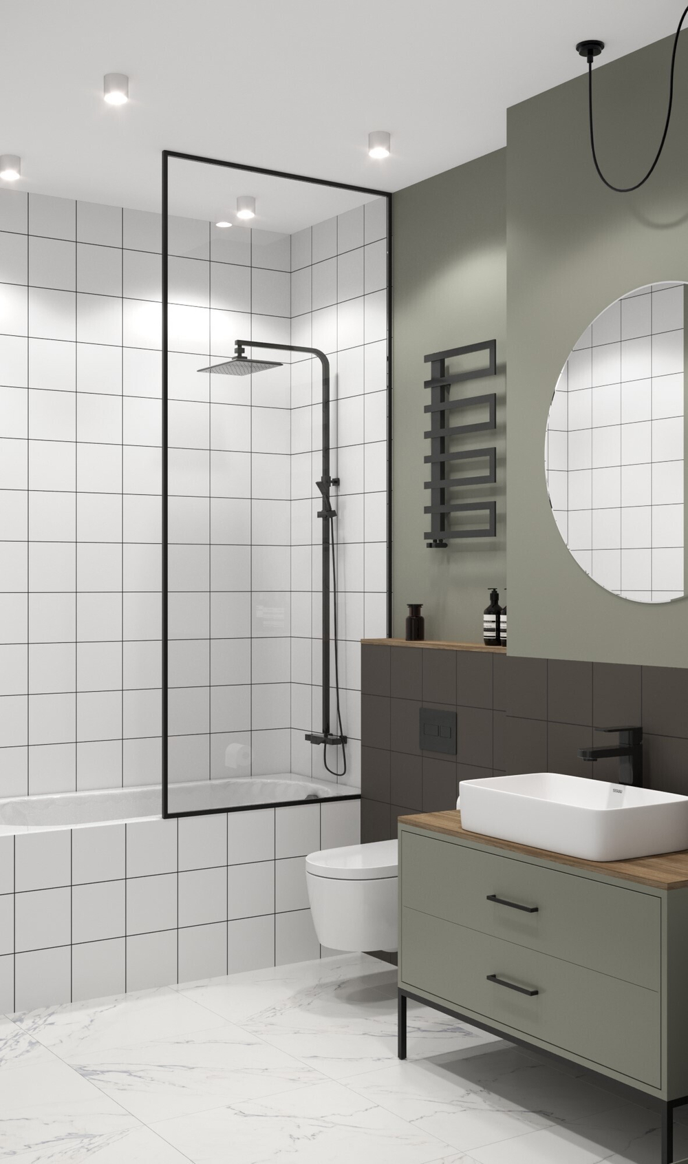 Плитка настенная Axima Вегас 20x20 см 1.04 м² матовая цвет белый