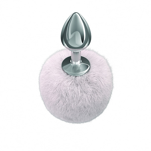 Анальная пробка 15см с хвостом Lola Games Diamond Twinkle White 4018-01lola