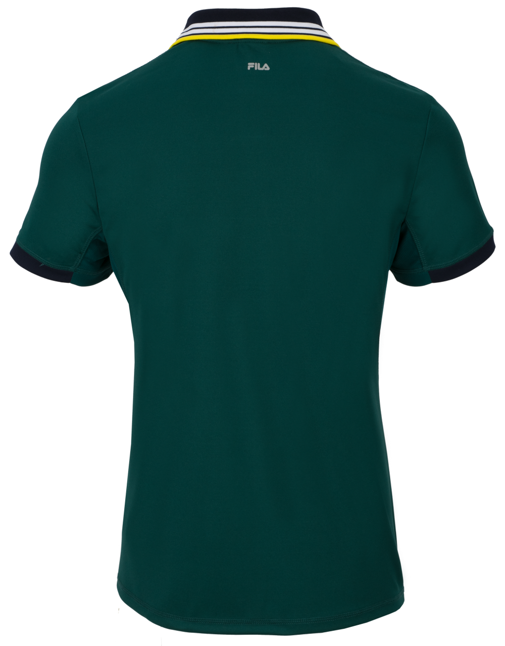 Мужское теннисное поло Fila Polo Andrew - deep teal/fila navy/buttercup