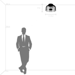 809062 Люстра CELESTA LED 1х12W 600LM ЗОЛОТО/РОЗОВЫЙ 3000K