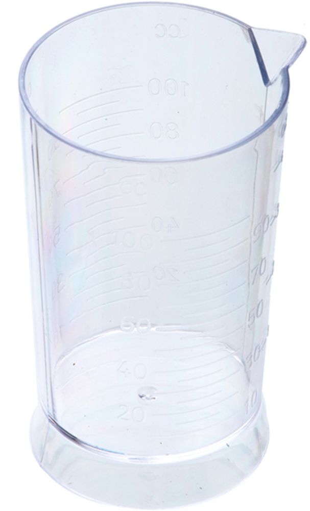 Мерный стакан с носиком и подставкой 100 мл., HS52339 Melon Pro