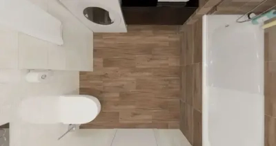 Керамогранит плитка Lasselsberger "Ипанема" цвет Коричневый, 20*60см (8шт/0,96м2), упаковка