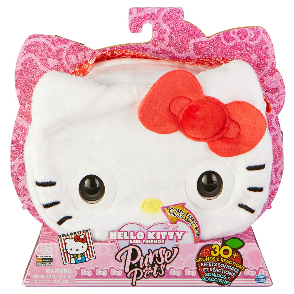 Purse Pets - Интерактивная Сумочка Hello Kitty с звуком и движущимися глазами 20137759