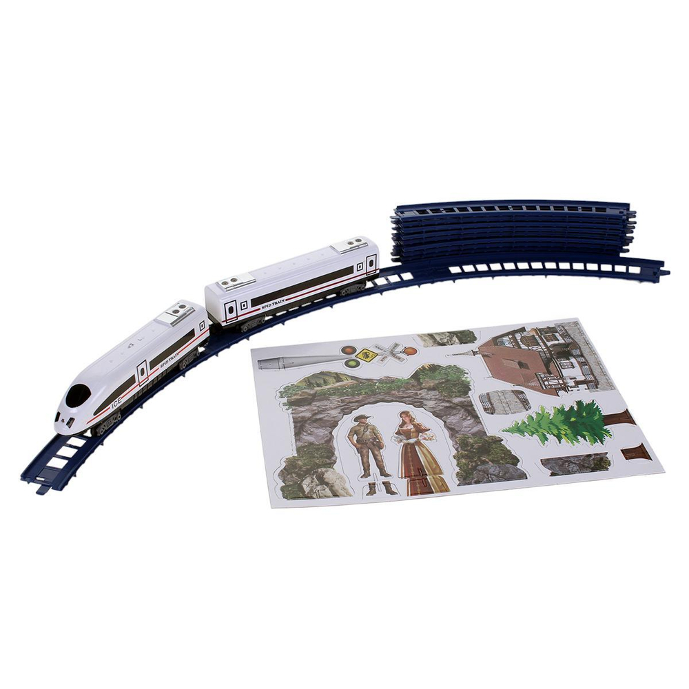 Железная дорога на бат., коробка 3018-1