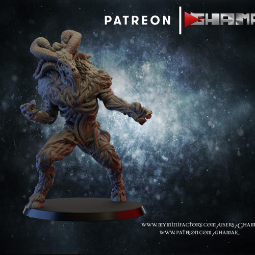 Grand Alliance Chaos Creatures of Chaos Зверь Хаоса №2 миниатюра для dnd, днд, pathfinder, фентези, Настольная игра, НРИ, Варгейм, РПГ