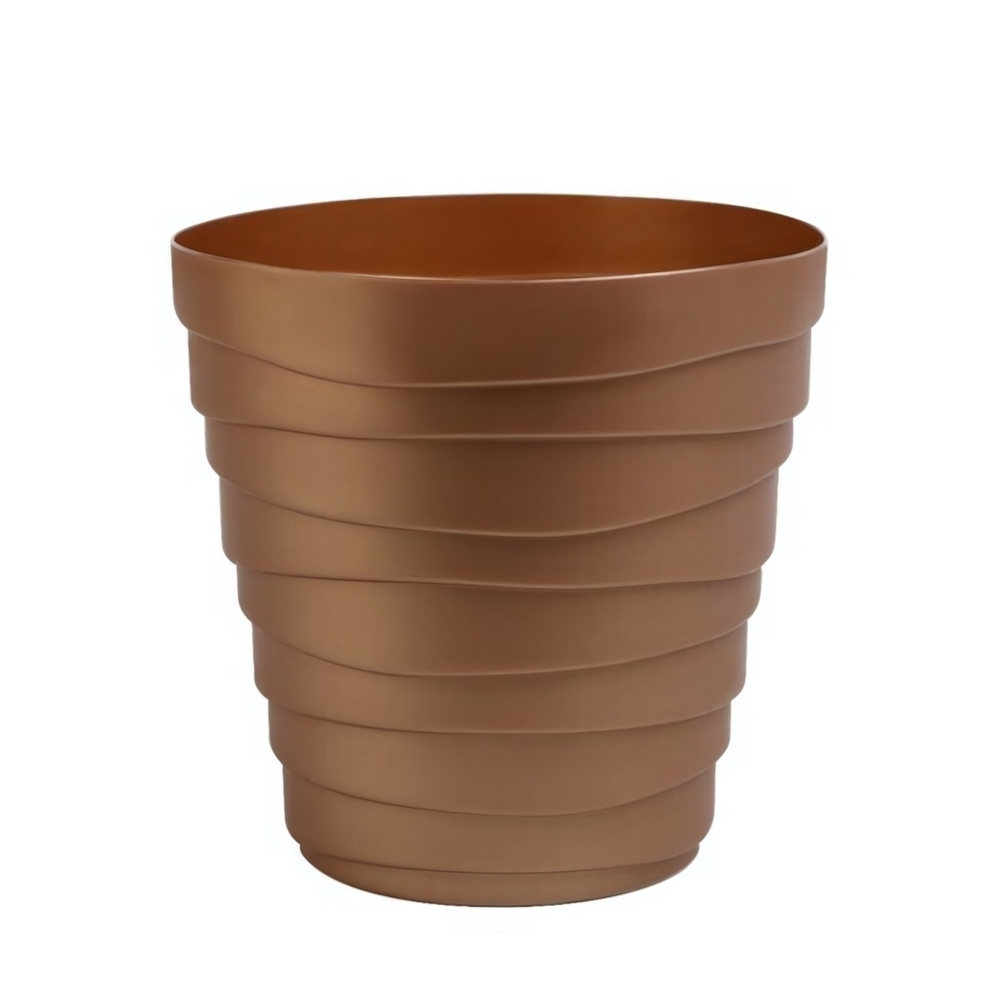 Кашпо "Бархан" (0,9л) Цв. Золотой песок