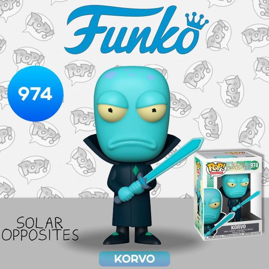 Фигурка Funko POP! Animation Solar Opposites Korvo (974) 55794