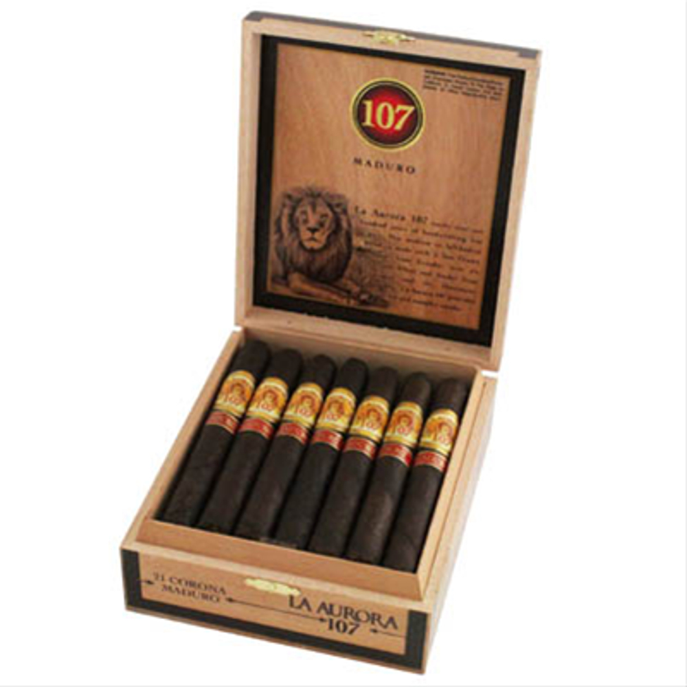 La Aurora 107 Maduro Robusto