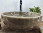 Раковина из оникса Bowl Grey Medium TinLip BO-81041 45*45*17