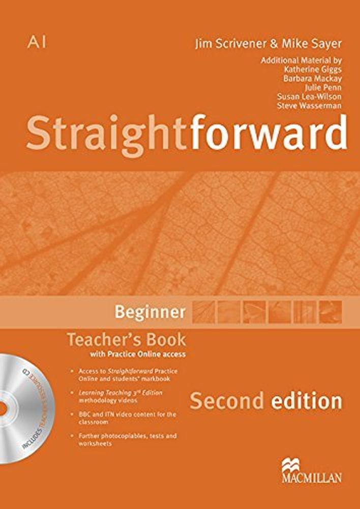 Straightforward 2Ed Beg TB +R -КНИГА ДЛЯ УЧИТЕЛЯ