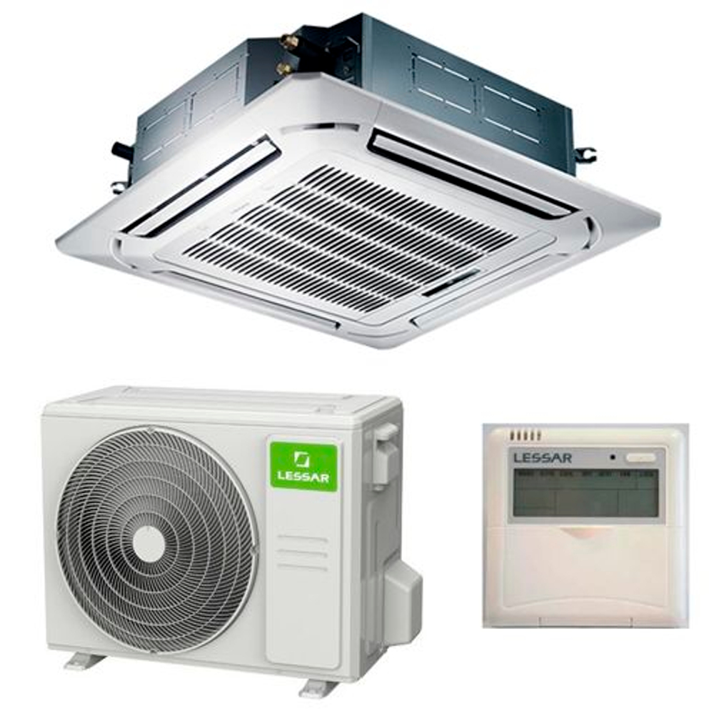 Сплит-система кассетная LESSAR LS-HE18BCWA2/LU-HE18UWA2/LZ-B4COBA