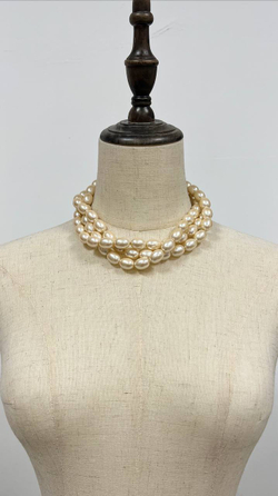 Колье «жемчужное» тройное Anne Klein
