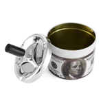 Пепельница бездымная "Доллар" 12,5х9см Ashtray 64E-74943