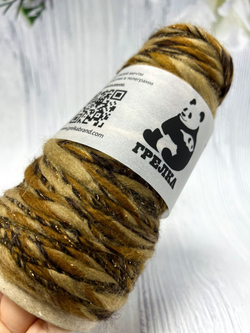 Трикотажная пряжа для вязания MORELINO толстая шишибрики