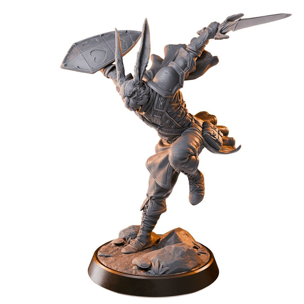 Алисамания Страна Чудес WonderMania 32мм Миниатюры (32mm / Без покраса / Lewis Carrott)