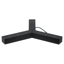 Светильник LED ЭРА Geometria SPO-143-B-40K-056 Igrek 56Вт 4000K 4500Лм IP40 900*80 черный подвесной драйвер внутри