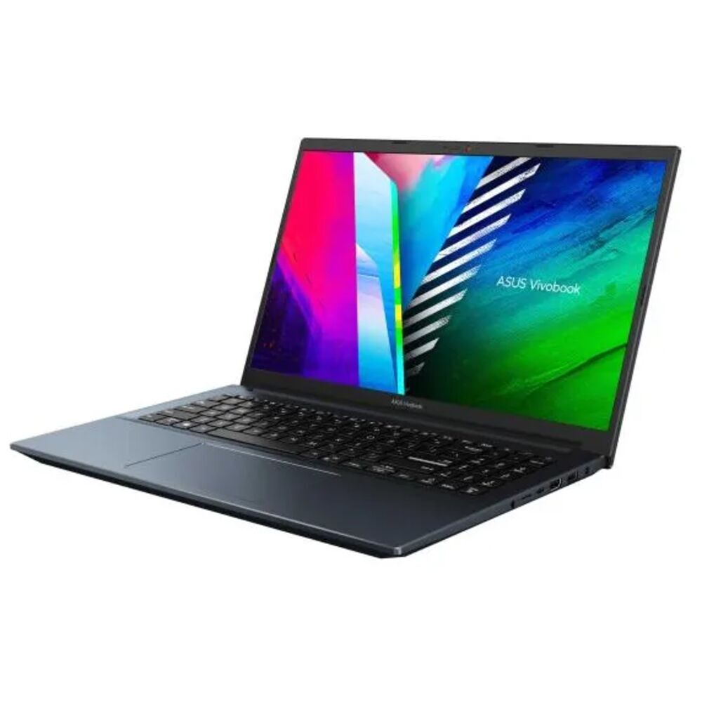 Ноутбук 15,6" Asus Vivobook Pro 15 K3500PC-KJ200W Core i7 11370H/16Gb/512Gb SSD/NV RTX3050 4Gb/15.6" FullHD OLED/Win11 Синий (90NB0UW2-M04650)