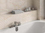 Плитка настенная Cersanit Gentle 29.8x59.8 см 1.247 м² глянцевая цвет бежевый ромб