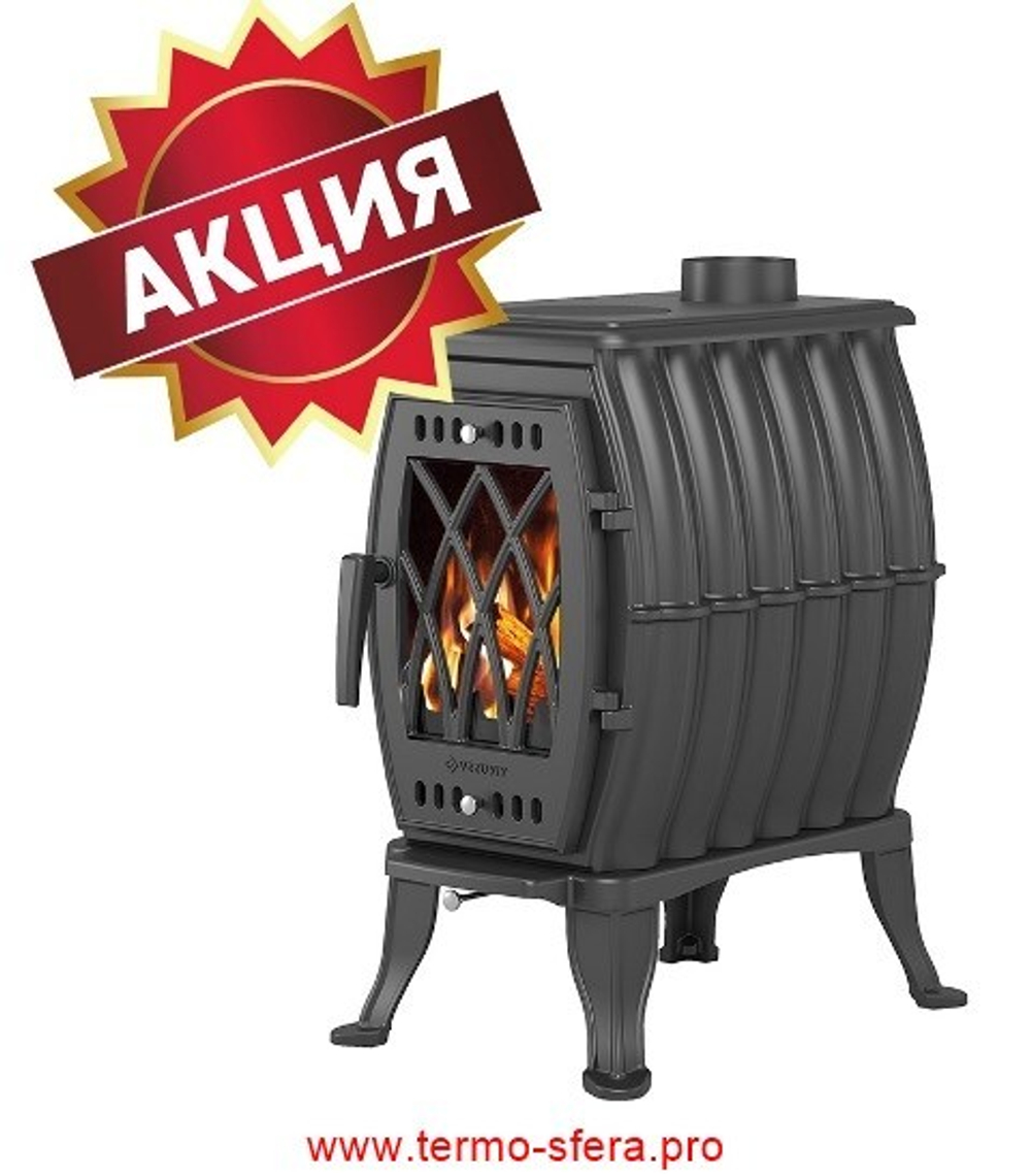 Печь-камин Везувий BX-09 "Антрацит"