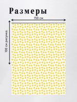 Оксфорд с принтом 3 метра №2 420 D