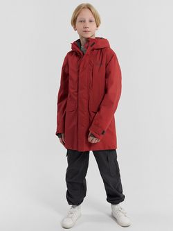 Куртка подростковая для юноши LIMAN NORPPA красная глина