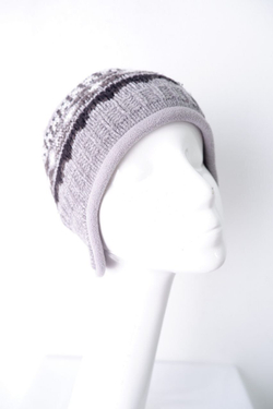 Шапка зимняя с узором