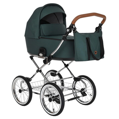 Детская коляска Roan Bass Next Classic d14 2 в 1 RCL252/1 Pacific Green