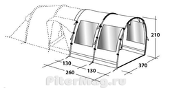 Палатка Outwell Nevada MP [110588]