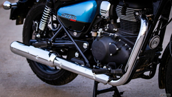 Royal Enfield Meteor 350 Supernova Blue