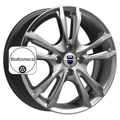 6x16/4x100 ET41 D60,1 Samara-оригинал (КС866) Дарк платинум K&K