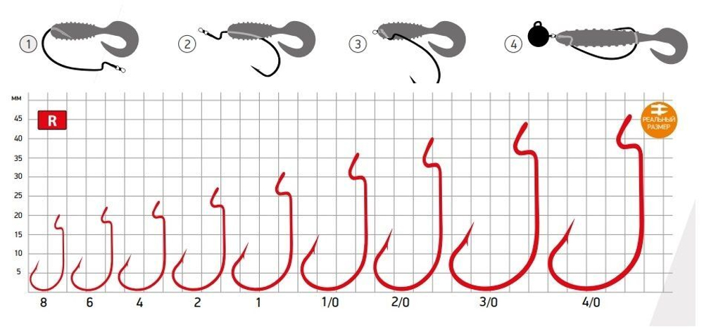 Крючки для рыбалки Saikyo BS-2312 BN