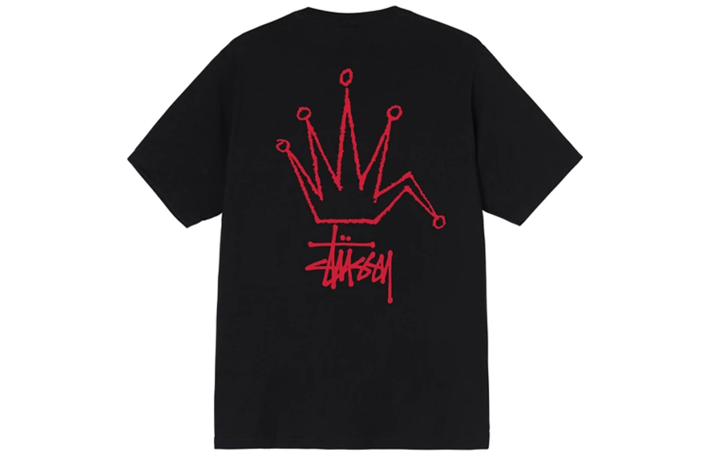 Футболки Stussy FW21 Broken Crown Tee T, 1904738