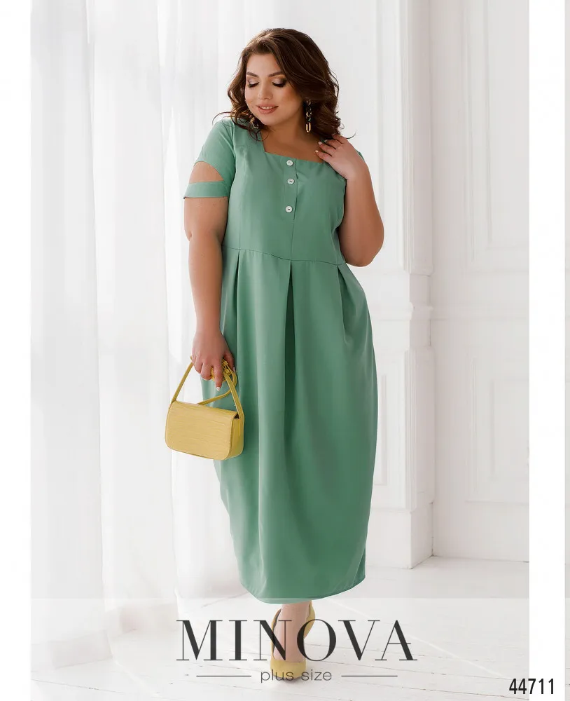 Платье 8-290-оливка Minova