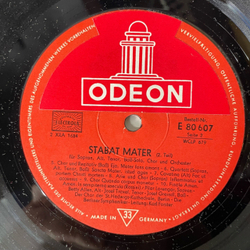 Винтажная виниловая пластинка LP Rossini Россини, Стабат Матер Stabat Mater (Германия 1974)