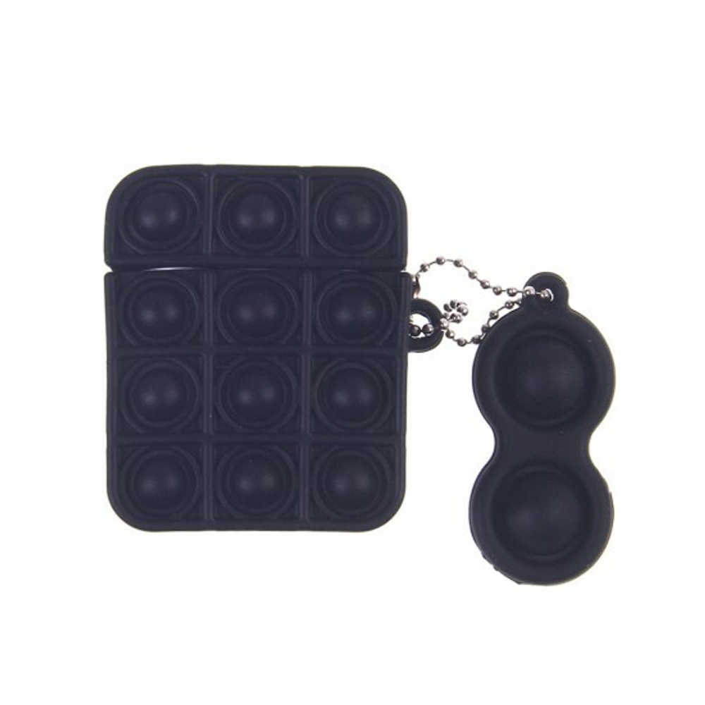 Силиконовый чехол для AirPods Pop it, 012635 Синий