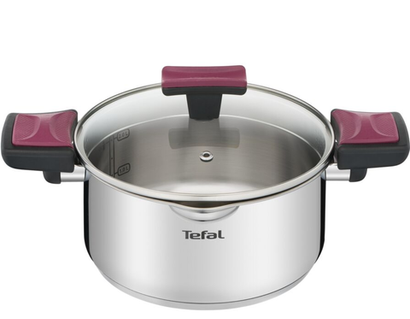Кастрюля с крышкой Tefal Cook&Clip 2.9л 20см G7234474