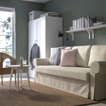 Диван-кровать 3-местный - IKEA VRETSTORP, 91x96x244см, бежевый, ВРЕТСТОРП ИКЕА