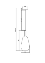 Подвесной светильник Maytoni Duality MOD271PL-01B9