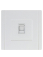 FORTE&PIANO Розетка компьютерная RJ45 кат.6 FP231 белый IEK