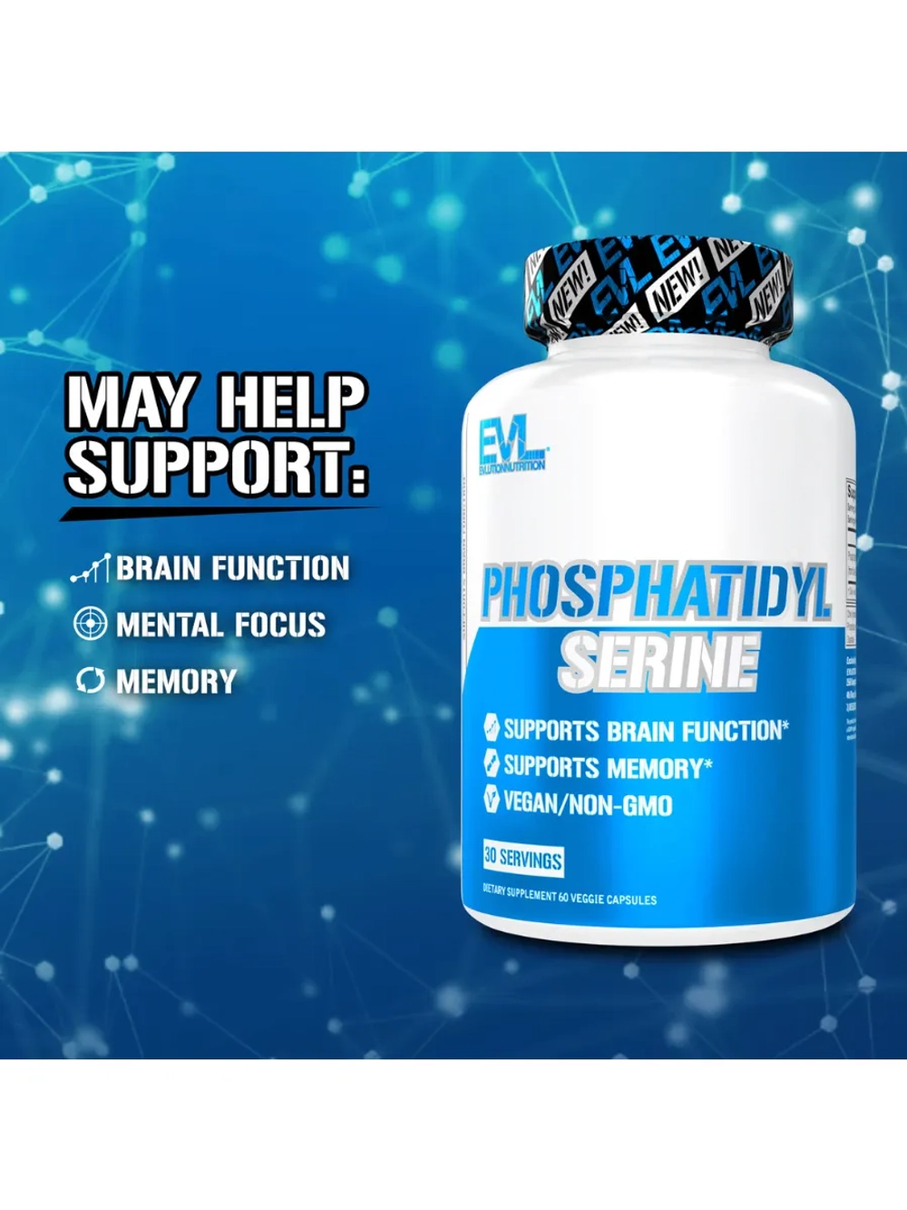 Фосфатидилсерин 60 капсул